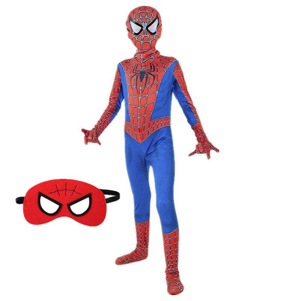 Halloween kostym cosplay spiderman strumpbyxor barn cosplay sexiga kostym kläder spiderman cosplay vestidos de fiesta W 09 130cm