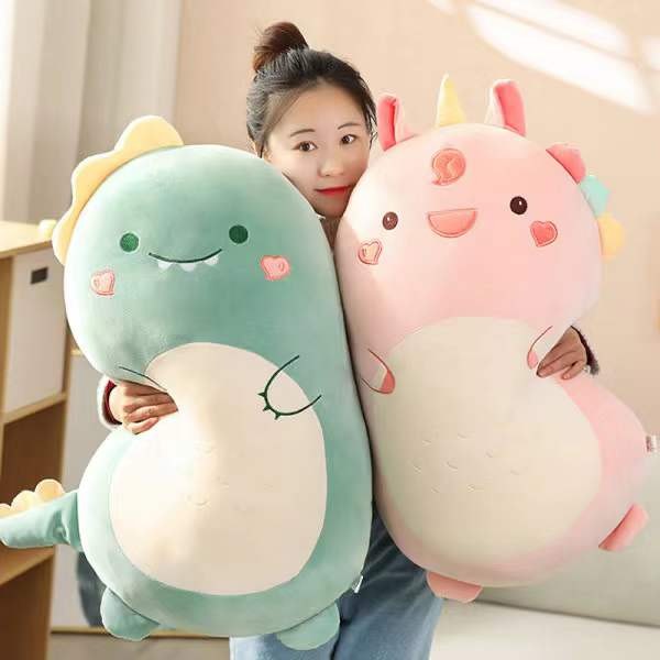 Squishmallows plyschleksak djur kawaii enhörningslejon W B6