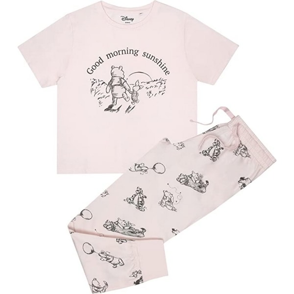 Nalle Puh Dam/Dam Good Morning Pyjamas Set  ight P Light Pink/Black L