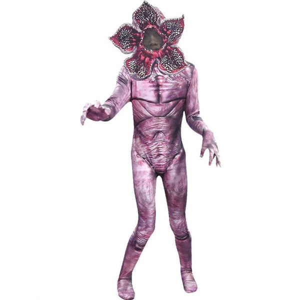 Halloween Horror Strange Things Zombie Demon Cosplay-kostyme 130CM