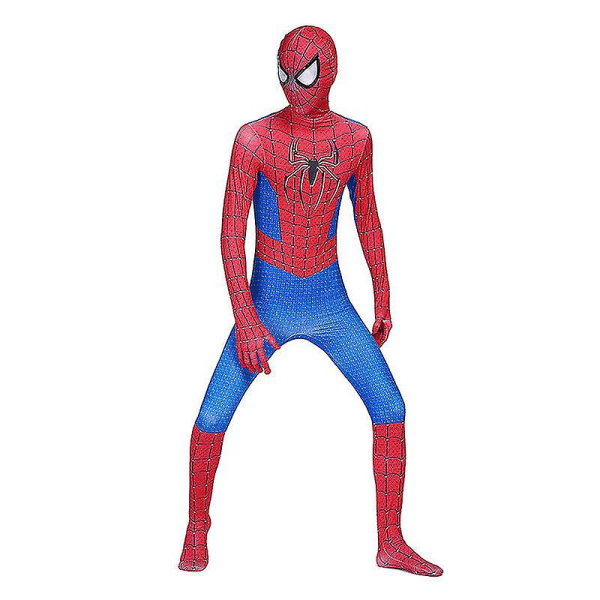 Spiderman Cosplay Superhelt-kostyme Barn Voksen Bodysuit-g Miles Morales 170 voksne (160-170 cm) The Amazing Spiderman 110 Kids (100-110cm)