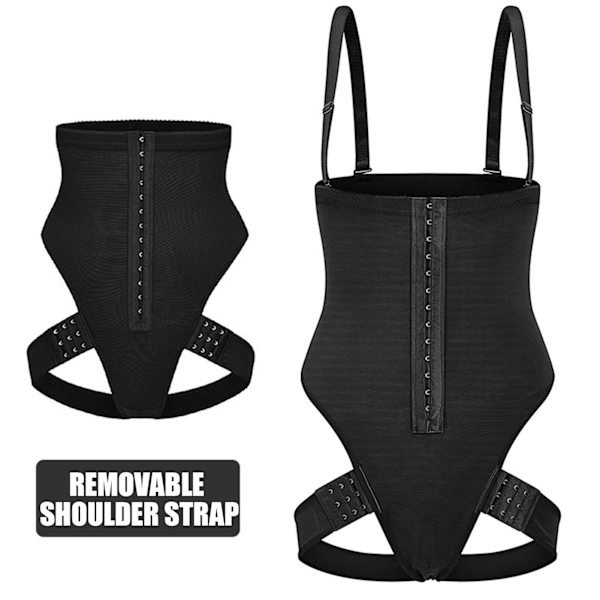 Damskorsett hapewear Magekontroll Body haper Plus ize Waist trainer Butt Lifter - S