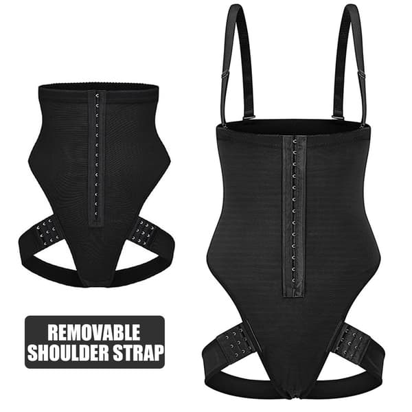 Kvinners korsettsett hapewear Magekontroll Body haper Plus ize Waist trainer Butt Lifter - S