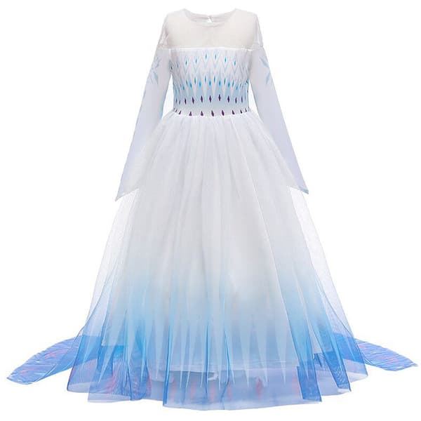 Elsa prinsessa -asu jäädytetty Elsa -mekko cm Light Blue 100