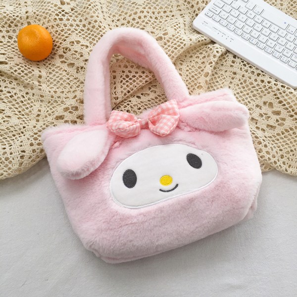 Kawaii Sanrio Plyysi Olkalaukku My Melody Anime Laukut Kt Cat Purin Dog Kuromi Plyysi Reppu Tytöille H Cinnamoroll