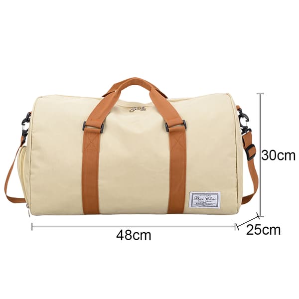 Urheilukassi kengille ja märälle taskulla, Travel Duffel H Khaki