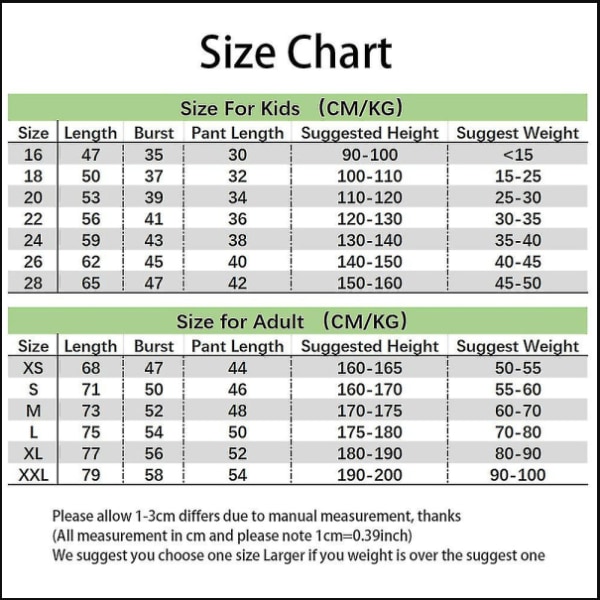 Messi Jalkapallovaatteet lapsille/aikuisille Jalkapallopaita Harjoitusasu zX 26（140cm-150cm）