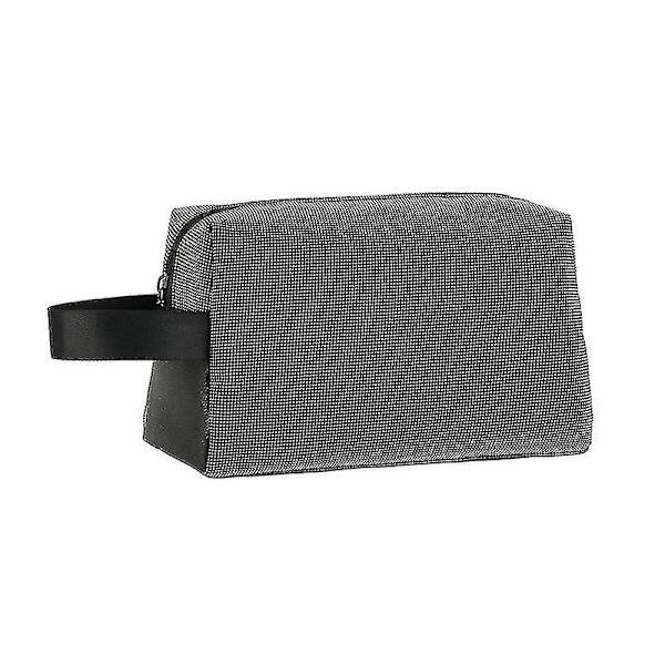 Resor Herr Toalettväska Kvinnor Kosmetisk Necessaire Case Vattentät Dam Sminkväska Beauty Wash Pouch Handväska-e W Style 3-Gray