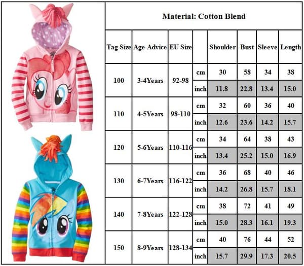 Enhörningstryckt tröja för barn Cartoon Printed Coat Pullover H purple 130cm