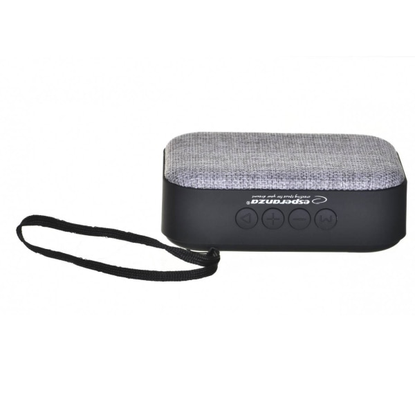 Esperanza - Bluetooth Högtalare med FM Radio - Grå W black