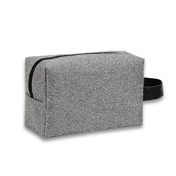 Resor Herr Toalettväska Kvinnor Kosmetisk Necessaire Case Vattentät Dam Sminkväska Beauty Wash Pouch Handväska-e W Style 2-Gray