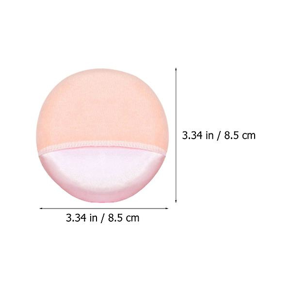 10 kpl Puuteri Foundation Puff Meikkipuuteri Pads Kuiva Puuteri Puff W Pink 8.5X1.5cm