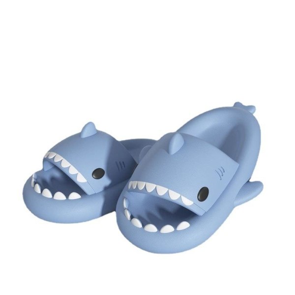 shark tofflor shark slippers plasttofflor grön H 42/43