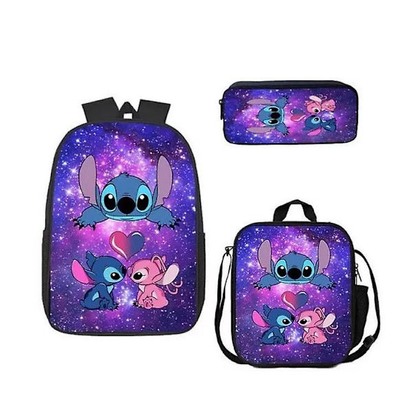 Stitch reppusetti koululaukku Y Style 7