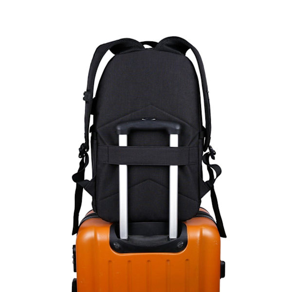 Varkaudenesto Rucksack / Koodilukko Laukku - Monitoiminen Svart