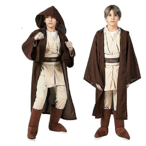 Jedi Warrior Full Set Cosplay kostume til børn L