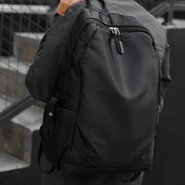Ryggsäck med USB-port Y Svart
