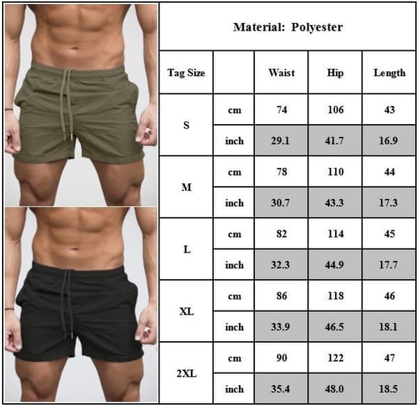 Mode mænd shorts Enfarvede Strand shorts . dark blue S