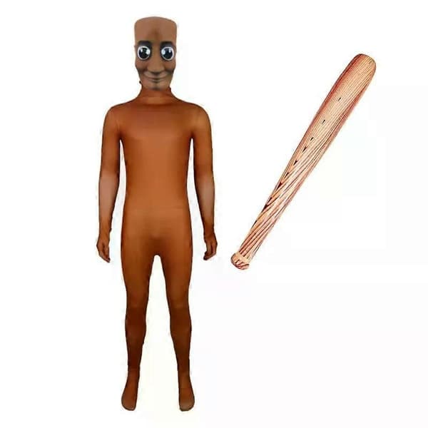 Brainrot Tung Sahur Jumpsuits Halloween Cosplay Kostym B B 130