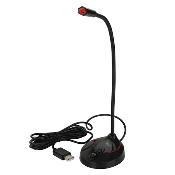 USB Desktop Mikrofon Plug & Play PC Dator Mic för dator -