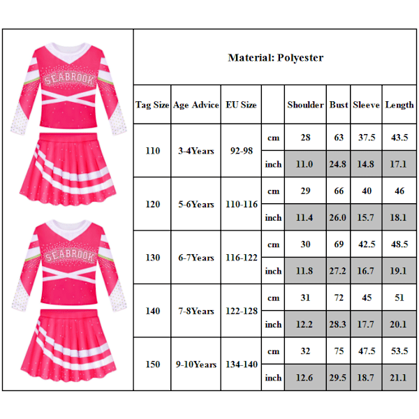 Zombie High 2 Cosplay Halloween-mekko Rypytetty hame Asu Y W 140cm