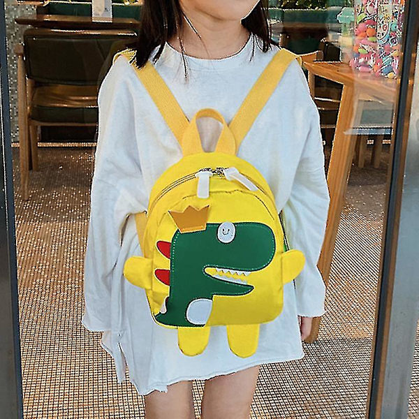 Pojat Tytöt Reppu Dinosaurus Koululaukku Päiväkoti Reppu Lahjat Yellow