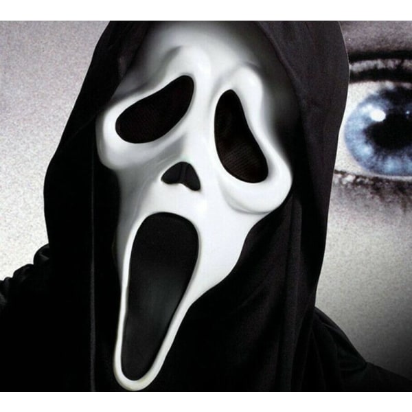 Halloween Scream Maske Skræmmende Skull Maske Cosplay Style4