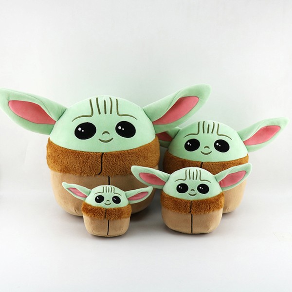 1 kpl pehmolelu Baby Yoda Anime Piirretty täytetyt lelut W 13CM