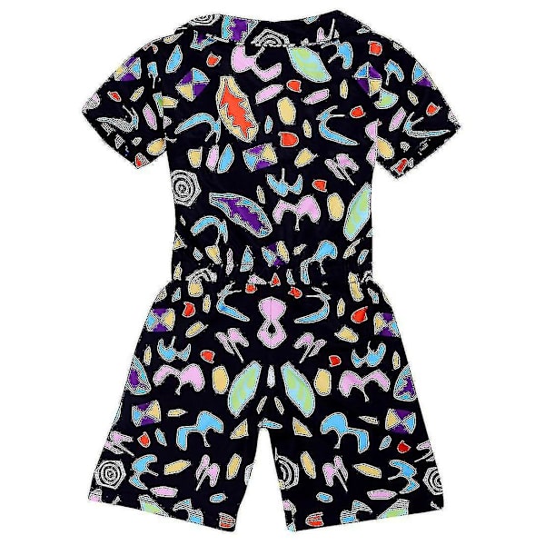 Stranger Things kausi 3 Eleven Costume Playsuit Shirt Outfit - 150cm