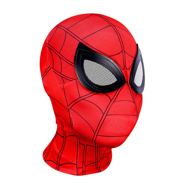 Spiderman Mask Full Headcover Halloween Spider-man Mask Unisex Cosplay Festrekvisitter A