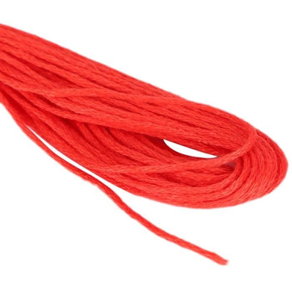 ZJCHAO sytråd 100 st broderitråd broderitråd flerfärgad sidentråd polyester bomullsnystan 8 meter