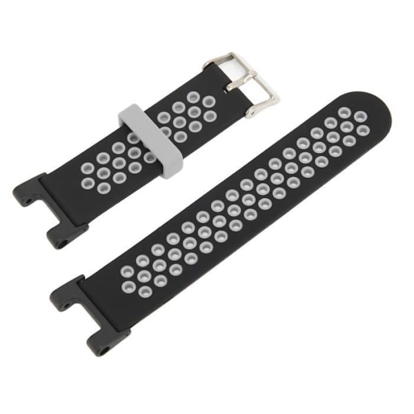 LAN - Ventilerad stiftspänne silikonarmband med skruvmejsel för Amazfit T-Rex T-Rex Pro (svartgrå)