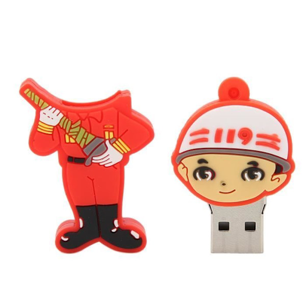 HURRISE Photo Stick High Speed USB Flash Drive Tecknad lagring för dator dator 16GB 64GB