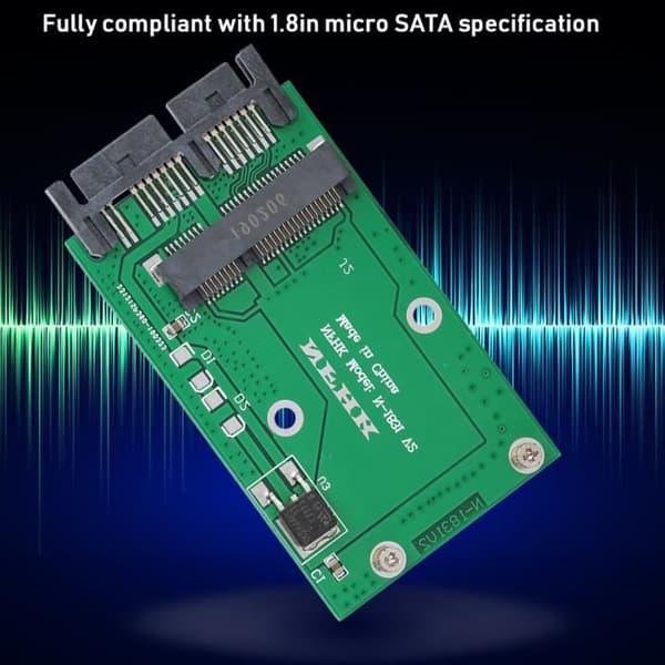 Eiffel Mini MSATA till 1,8 tum Micro SATA Micro SATA Interface Adapter Converter Card Disk