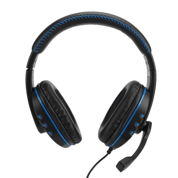 HURRISE Performance huvudmonterat spelheadset för (blå)