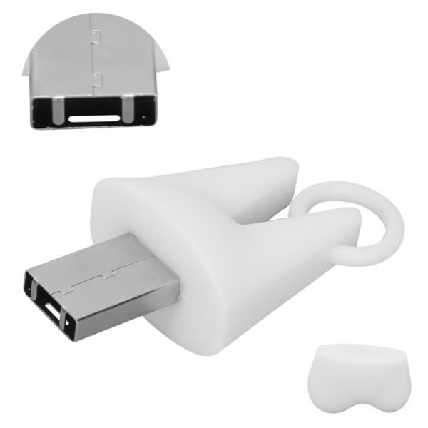 HURRISE USB 2.0 Flash Drive Cute Shape USB 2.0 Flash Drive Bärbar datalagring U Disk Datortillbehör 32GB minne