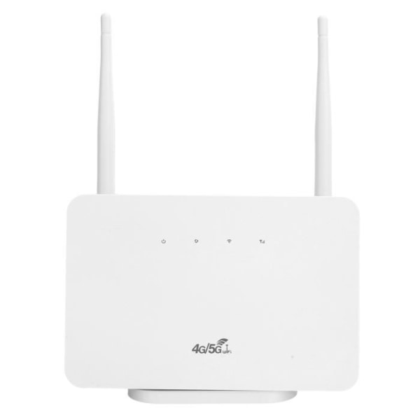 HURRISE 4G-router 4G WiFi-router med SIM-kortgränssnitt, trådbunden WiFi-router, nätverksberäkningshastighet EU-kontakt
