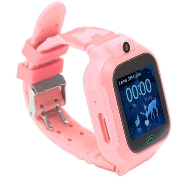 HURRISE 4G Smart Watch för barn 4G Barn Smartwatch IP67 Vattentät pekskärm 2 Way Voice GPS Tillbehör Blå Rosa