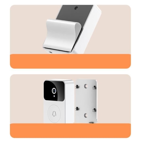 HURRISE Wifi Videodörrklocka X9 Videodörrklocka Kamera X9 Smart fjärrkontroll Visuell dörrklocka hårdvara för