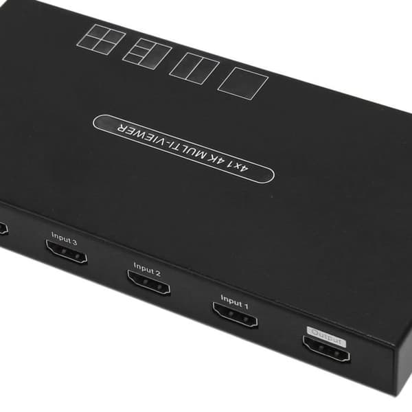 HURRISE HD Multimedia Interface Multi-Viewer Switcher HD Multimedia Interface, Sound Switcher EU Plug