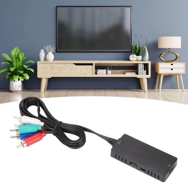 HURRISE HD Multimedia Interface Converter till YPbPr Male HD Multimedia Interface to Component Converter