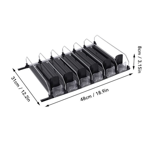 LIA Automatisk Dryckeslyftare Slide Automatisk Dryckeslyftare, Slidbredd 31 cm/12,2 tum