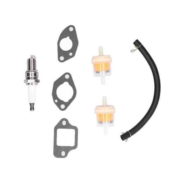 Sonew aluminiumförgasare Förgasare Tändstift papperspackningssats för Honda GCV190 HRX Auto Choke
