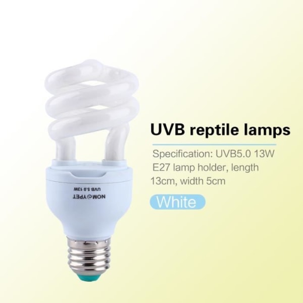 UVB5.0 13w Reptiler Insekter Lampa Energisparlampa / Energisparlampa