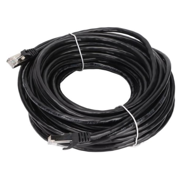 HURRISE Internetkabel Cat 6 Ethernet-kabel EMI-skydd Låg returförlust 10 Gbps höghastighets RJ 45-kontaktsladd