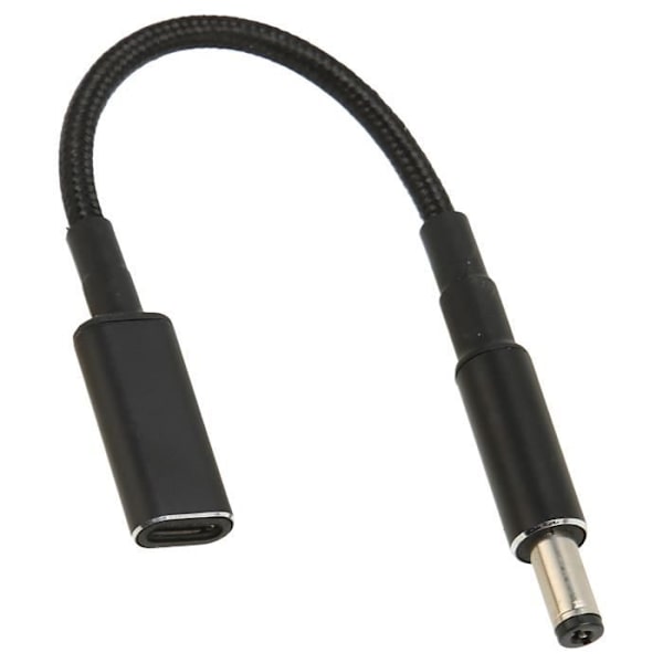 USB Typ C hona till 5 adapterkabel USB typ C hona till 5,5x2,1 mm hane Dual Chip PD E MARK adapterkabel