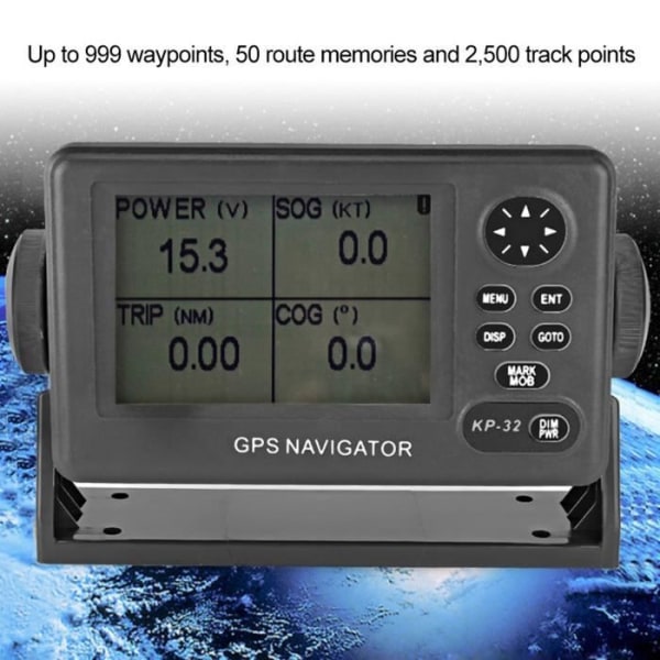 LIA GPS Navigation Onwa Kp‑32 Gps/Sbas Marine Navigator 4,5 tums LCD-skärm GPS Navigation Locator