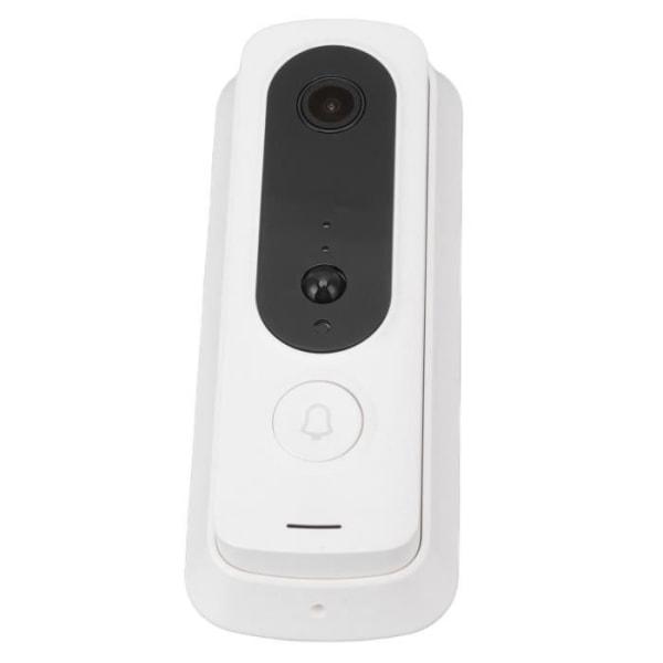 HURRISE Smart Doorbell H2 MINI Videodörrklocka 720P WIFI Visual Doorbell Wire Vattentät 15FPS Low Chime Tooling Vit