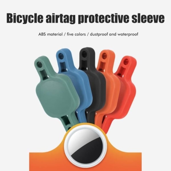 HURRISE Stöldskydds AirTags-kompatibelt cykelfäste med verktyg och skruvar Flaskhållarfäste