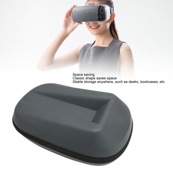 HURRISE VR-headsetväska, stötsäker och reptålig, kompatibel med Quest 2